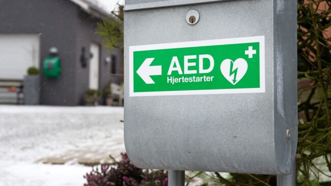 Placering af Hjertestarter